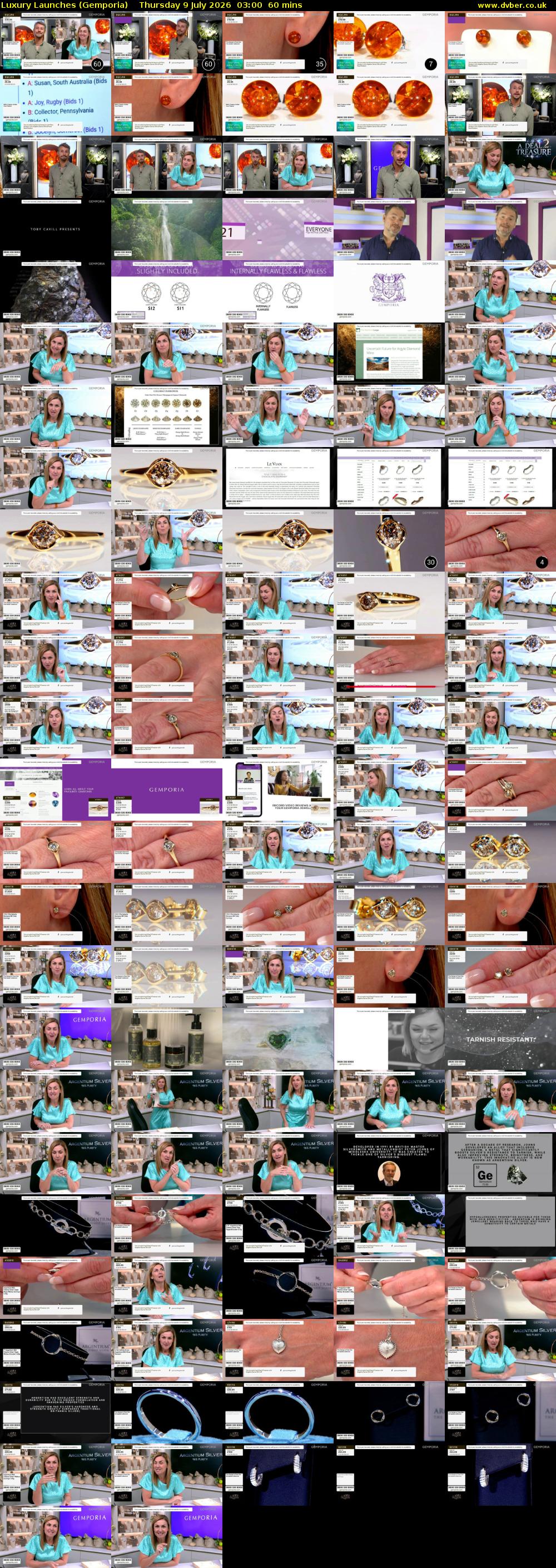 Luxury Launches (Gemporia) Thursday 9 July 2026 03:00 - 04:00