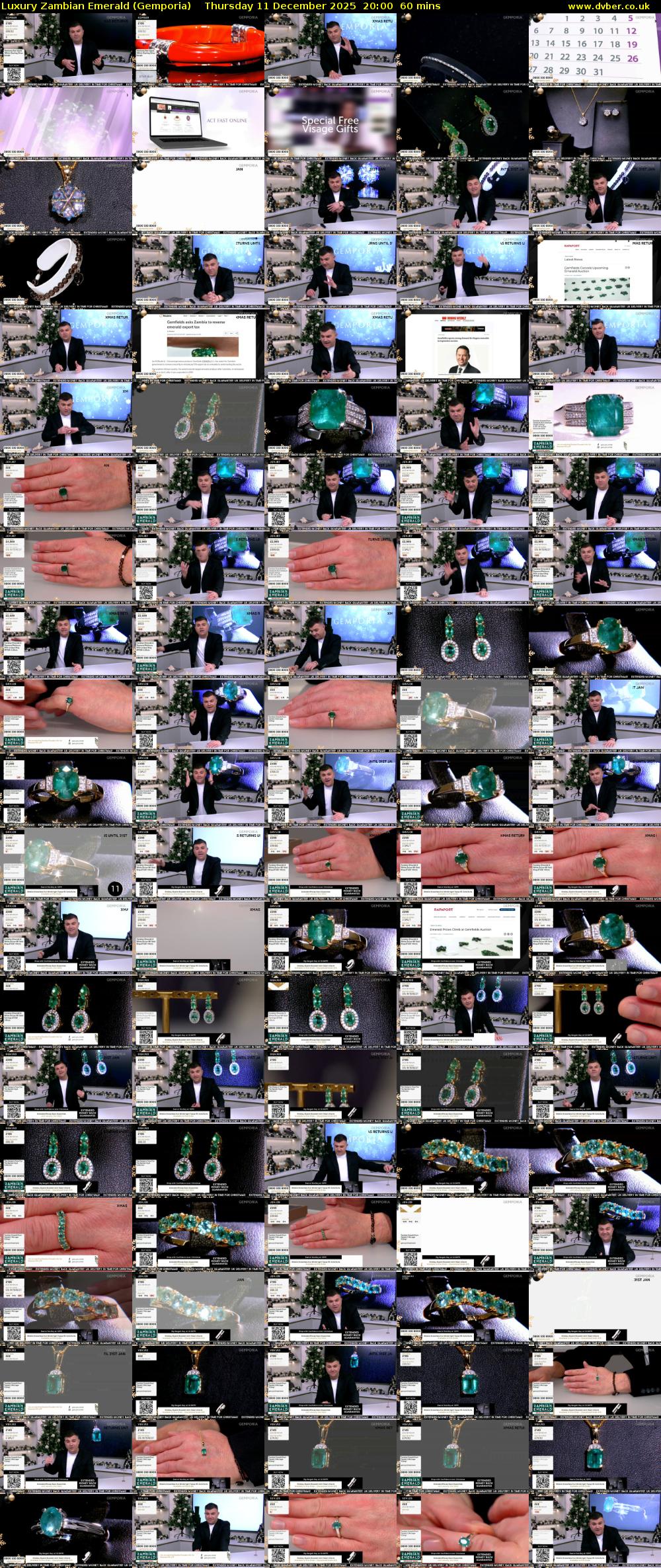 Luxury Zambian Emerald (Gemporia) Thursday 11 December 2025 20:00 - 21:00