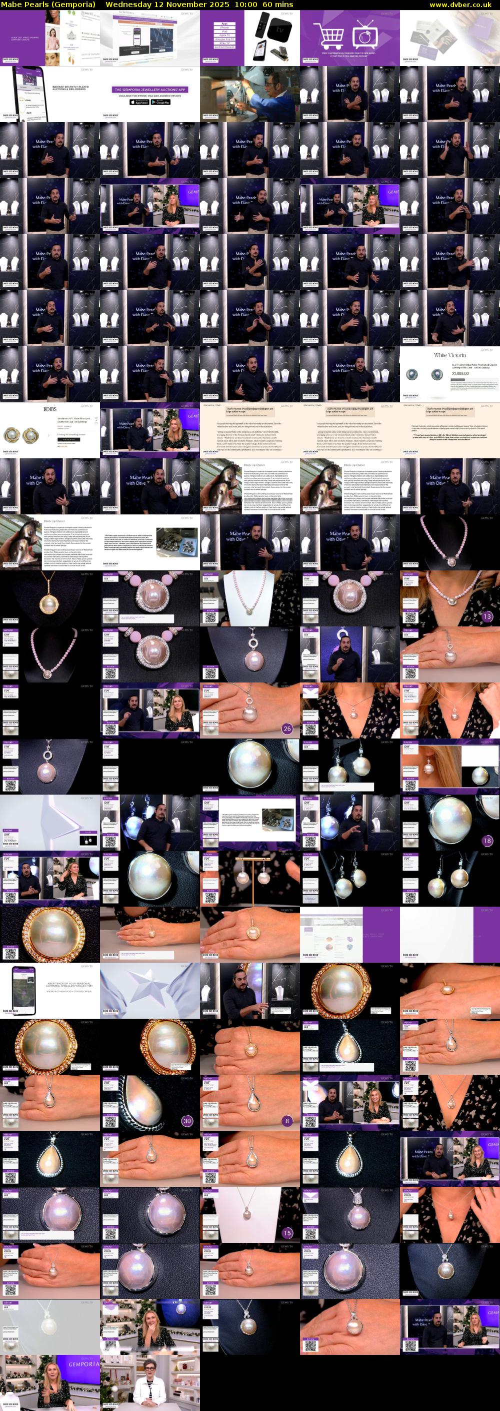 Mabe Pearls (Gemporia) Wednesday 12 November 2025 10:00 - 11:00