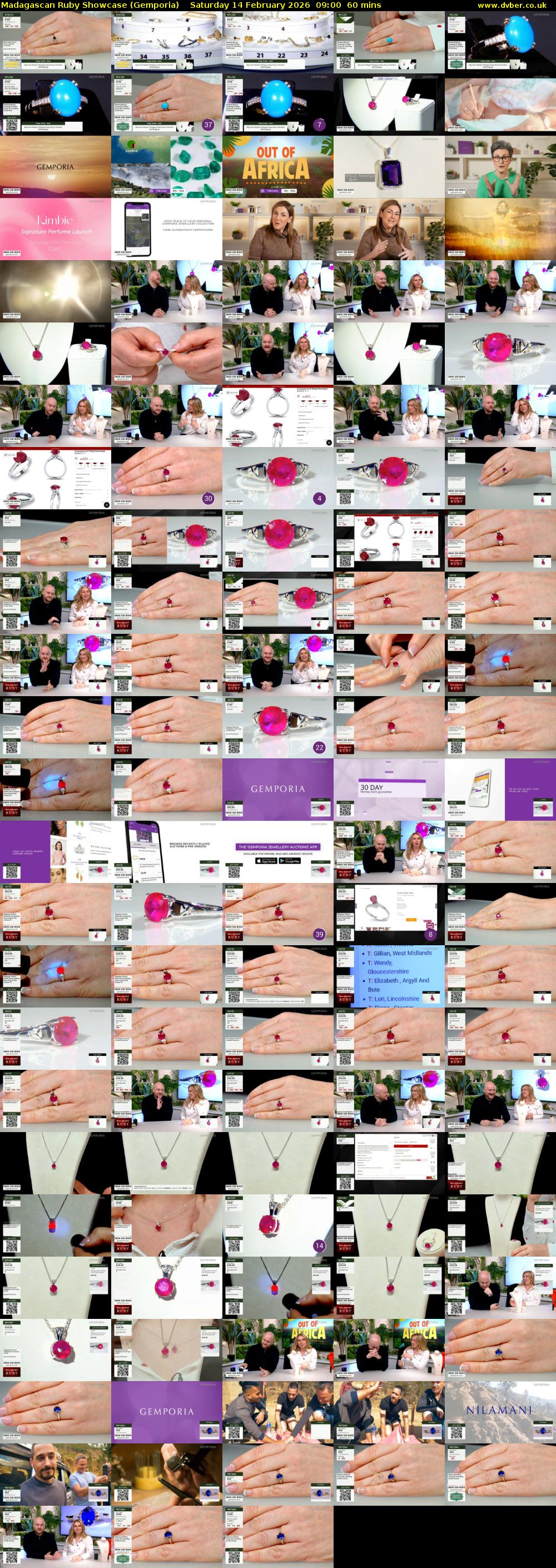 Madagascan Ruby Showcase (Gemporia) Saturday 14 February 2026 09:00 - 10:00