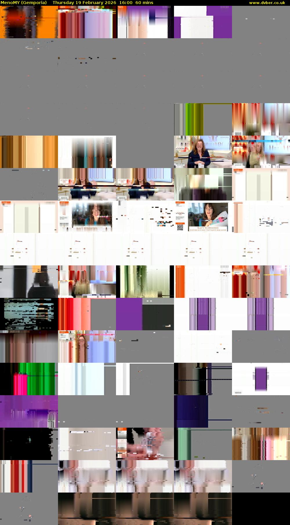 MenoMY (Gemporia) Thursday 19 February 2026 16:00 - 17:00