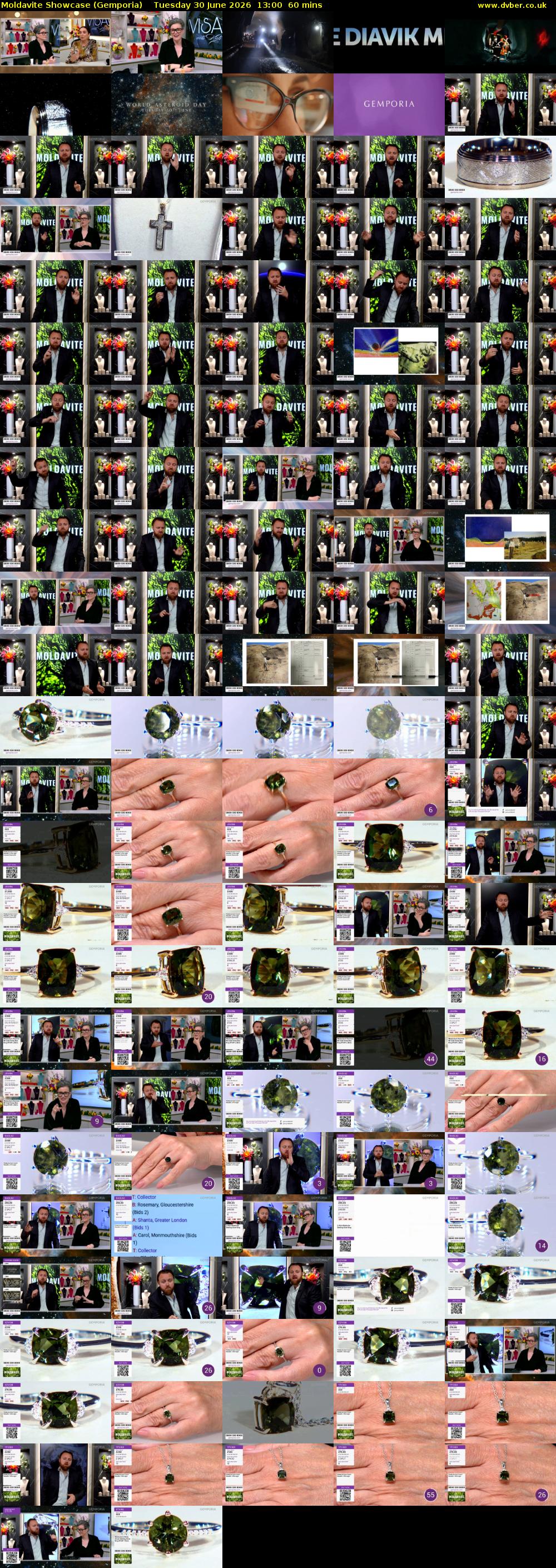 Moldavite Showcase (Gemporia) Tuesday 30 June 2026 13:00 - 14:00
