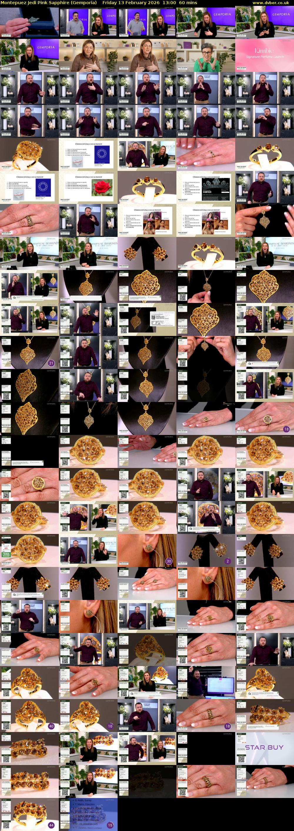 Montepuez Jedi Pink Sapphire (Gemporia) Friday 13 February 2026 13:00 - 14:00