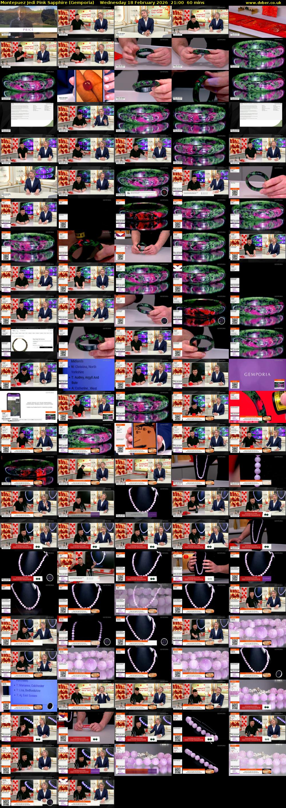 Montepuez Jedi Pink Sapphire (Gemporia) Wednesday 18 February 2026 21:00 - 22:00