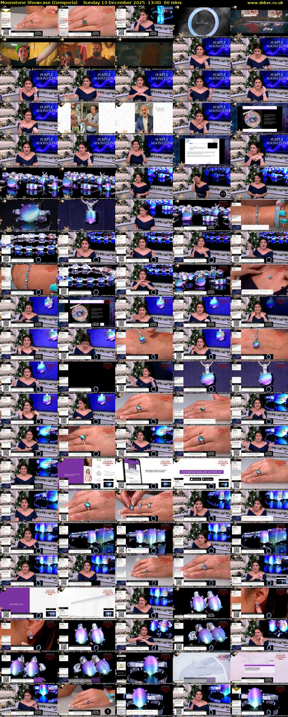 Moonstone Showcase (Gemporia) Sunday 14 December 2025 13:00 - 14:00