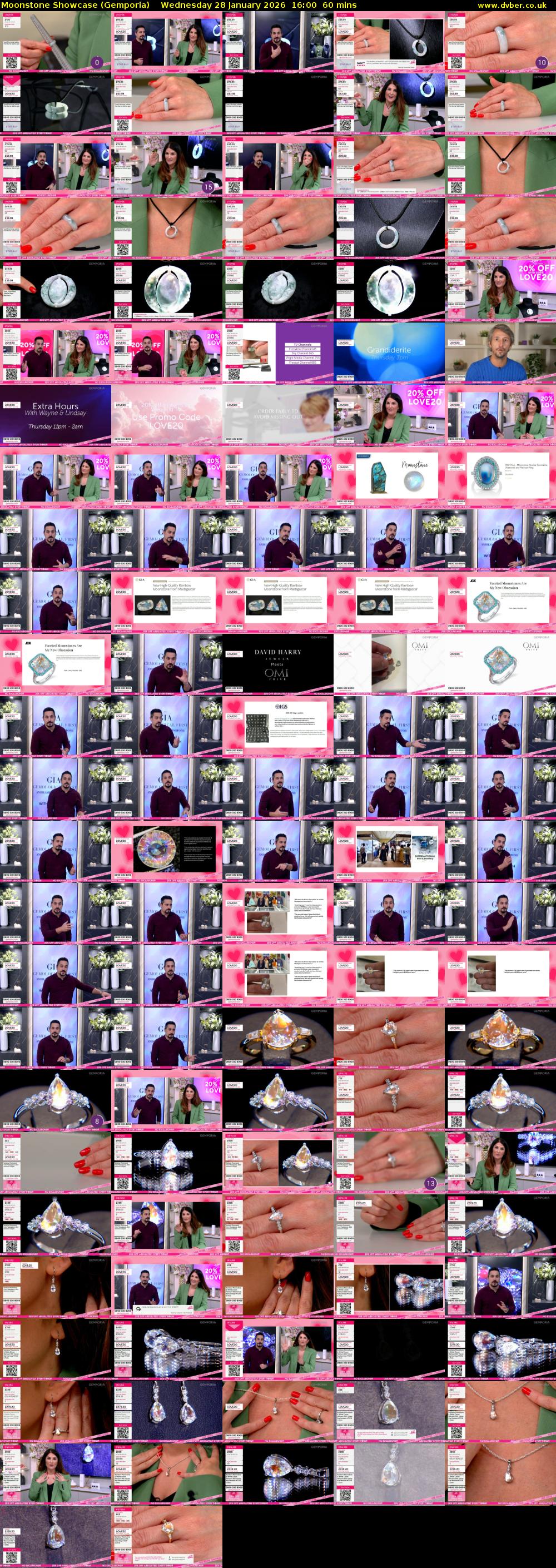 Moonstone Showcase (Gemporia) Wednesday 28 January 2026 16:00 - 17:00