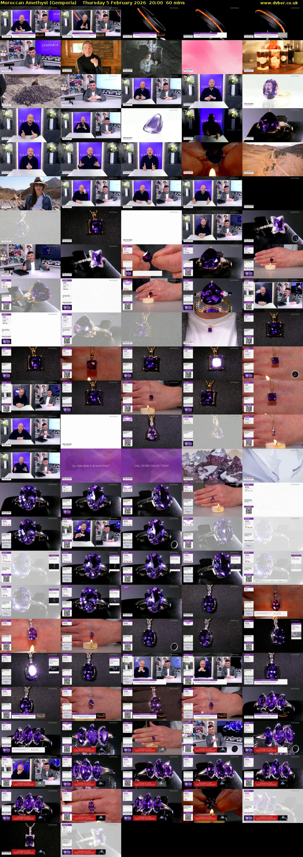 Moroccan Amethyst (Gemporia) Thursday 5 February 2026 20:00 - 21:00