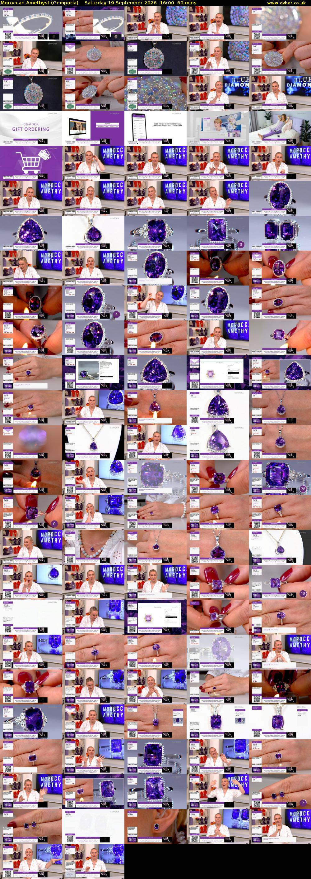 Moroccan Amethyst (Gemporia) Saturday 19 September 2026 16:00 - 17:00