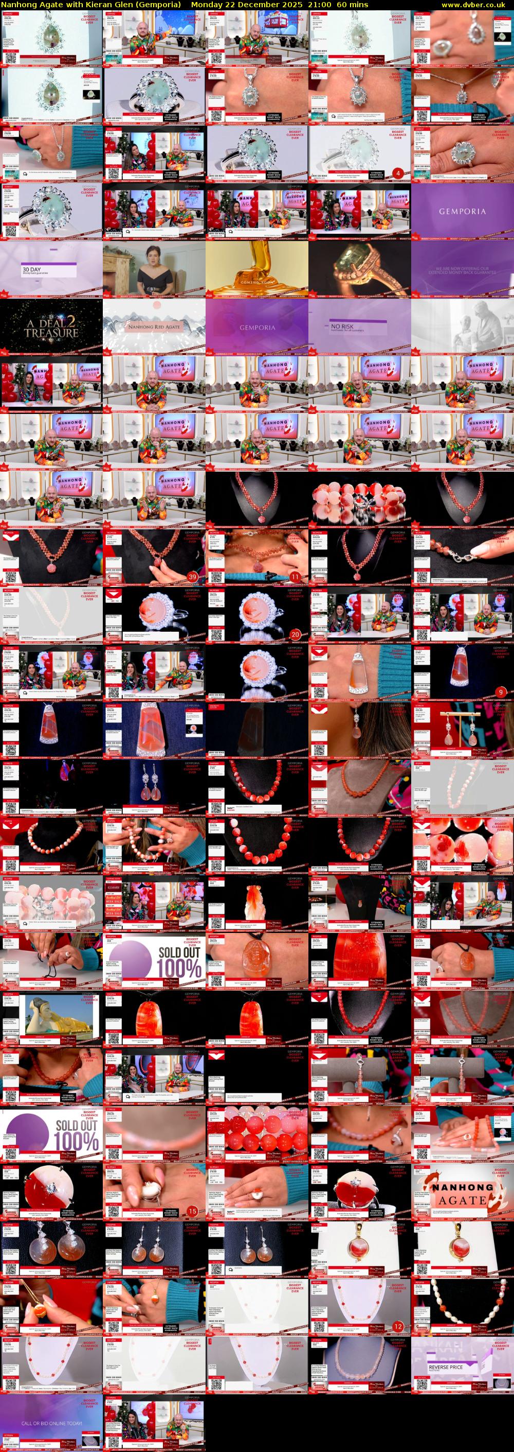Nanhong Agate with Kieran Glen (Gemporia) Monday 22 December 2025 21:00 - 22:00