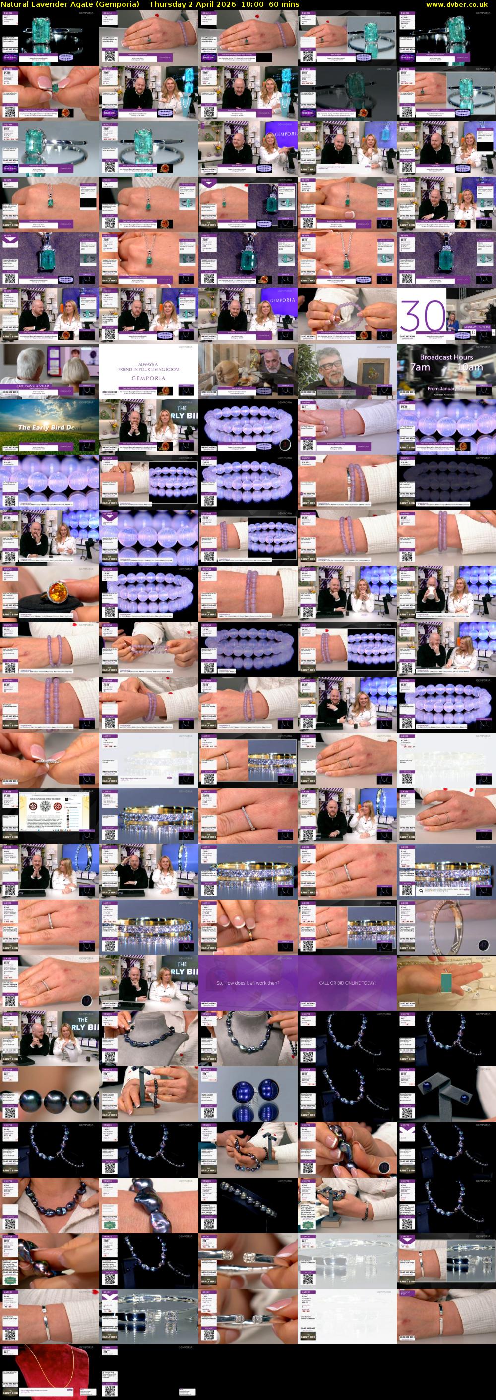 Natural Lavender Agate (Gemporia) Thursday 2 April 2026 10:00 - 11:00