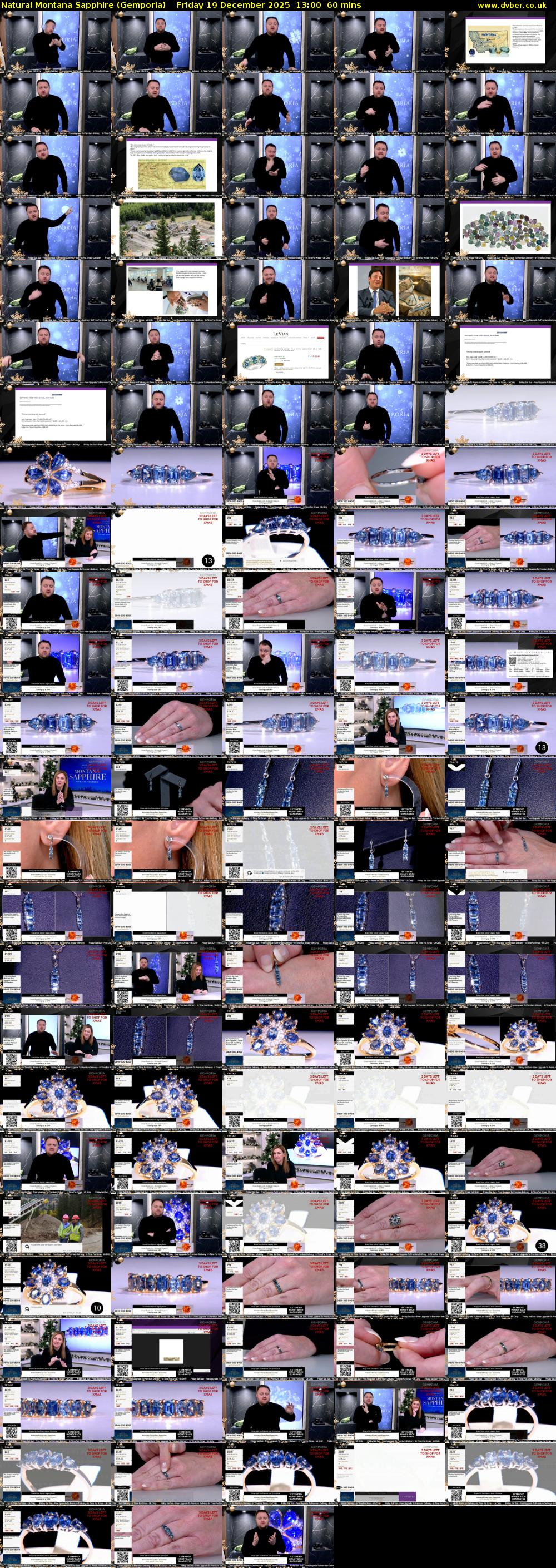 Natural Montana Sapphire (Gemporia) Friday 19 December 2025 13:00 - 14:00