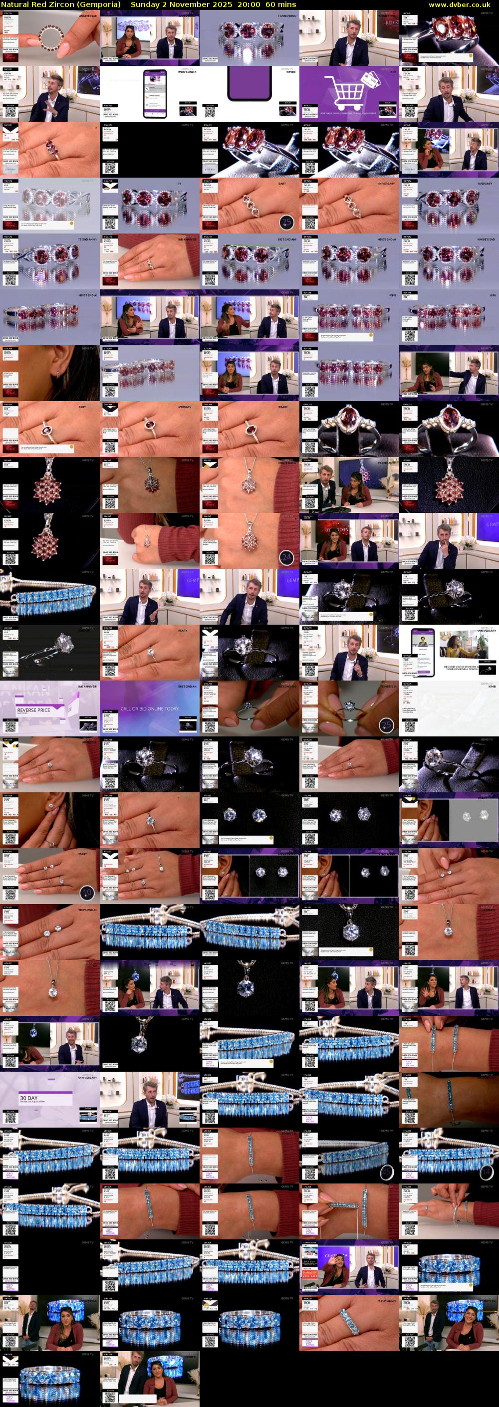 Natural Red Zircon (Gemporia) Sunday 2 November 2025 20:00 - 21:00