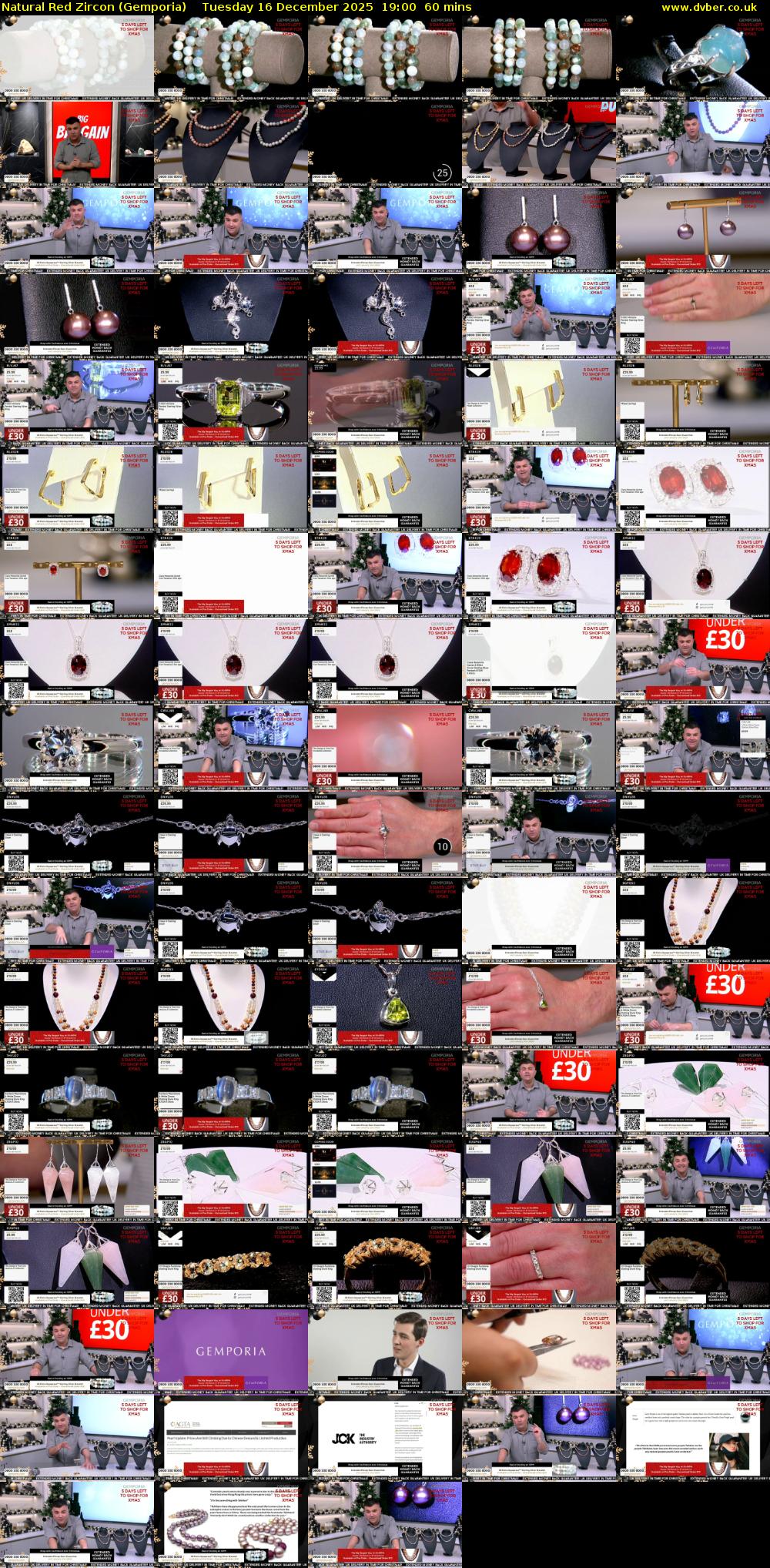 Natural Red Zircon (Gemporia) Tuesday 16 December 2025 19:00 - 20:00