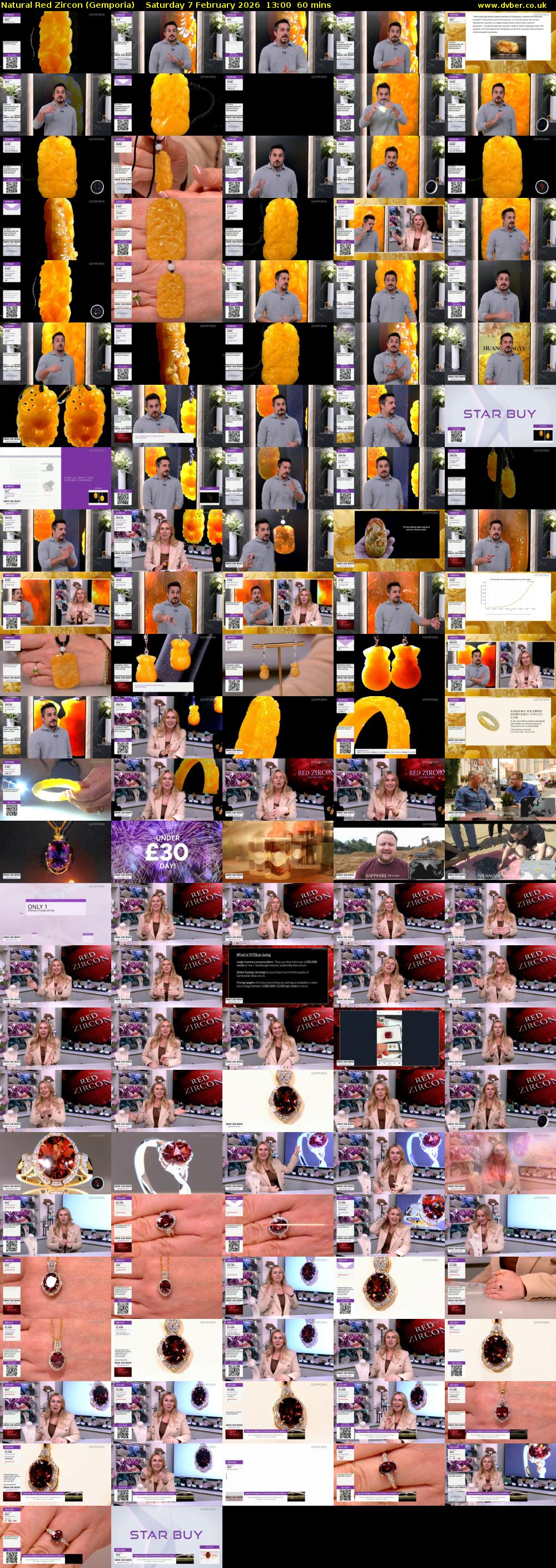 Natural Red Zircon (Gemporia) Saturday 7 February 2026 13:00 - 14:00