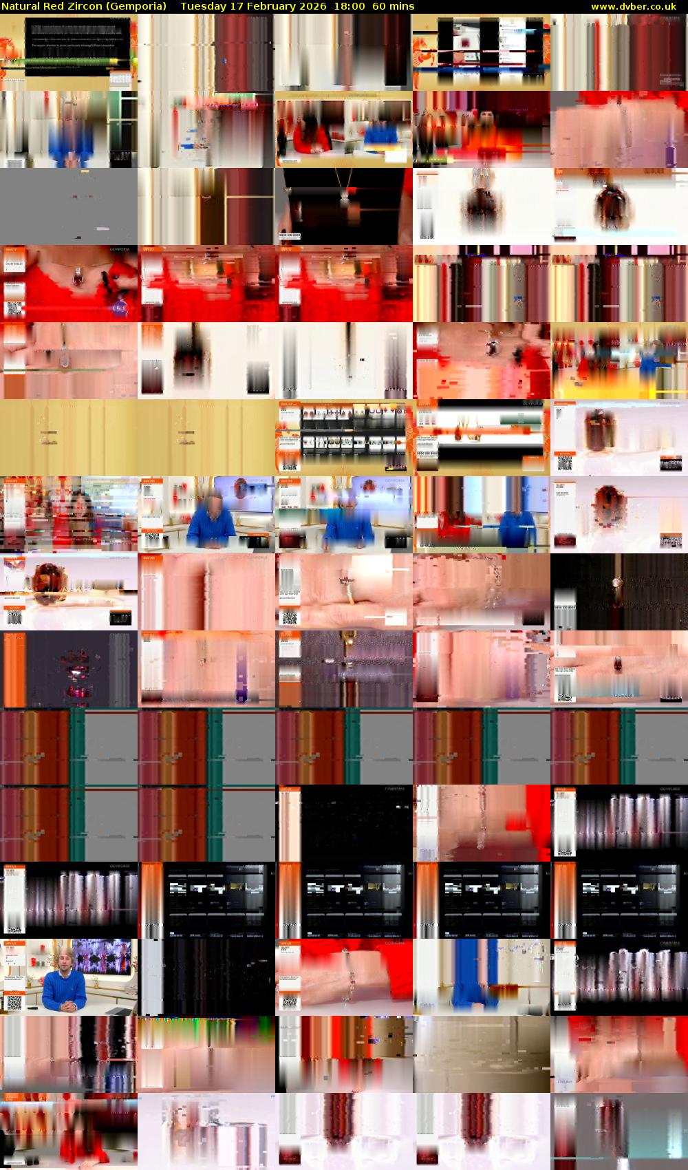 Natural Red Zircon (Gemporia) Tuesday 17 February 2026 18:00 - 19:00