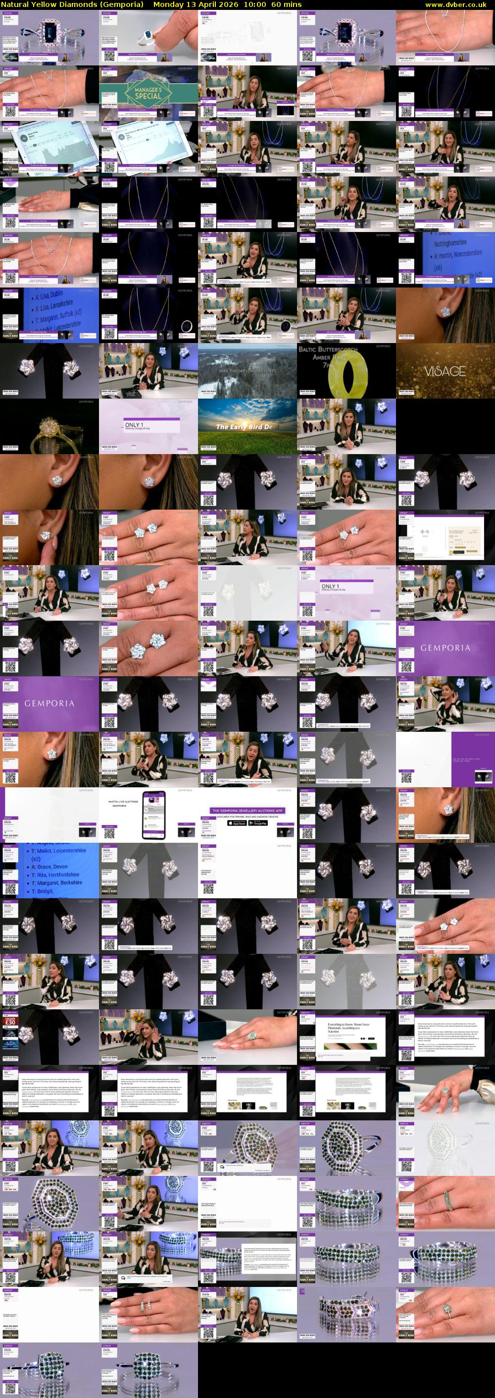 Natural Yellow Diamonds (Gemporia) Monday 13 April 2026 10:00 - 11:00