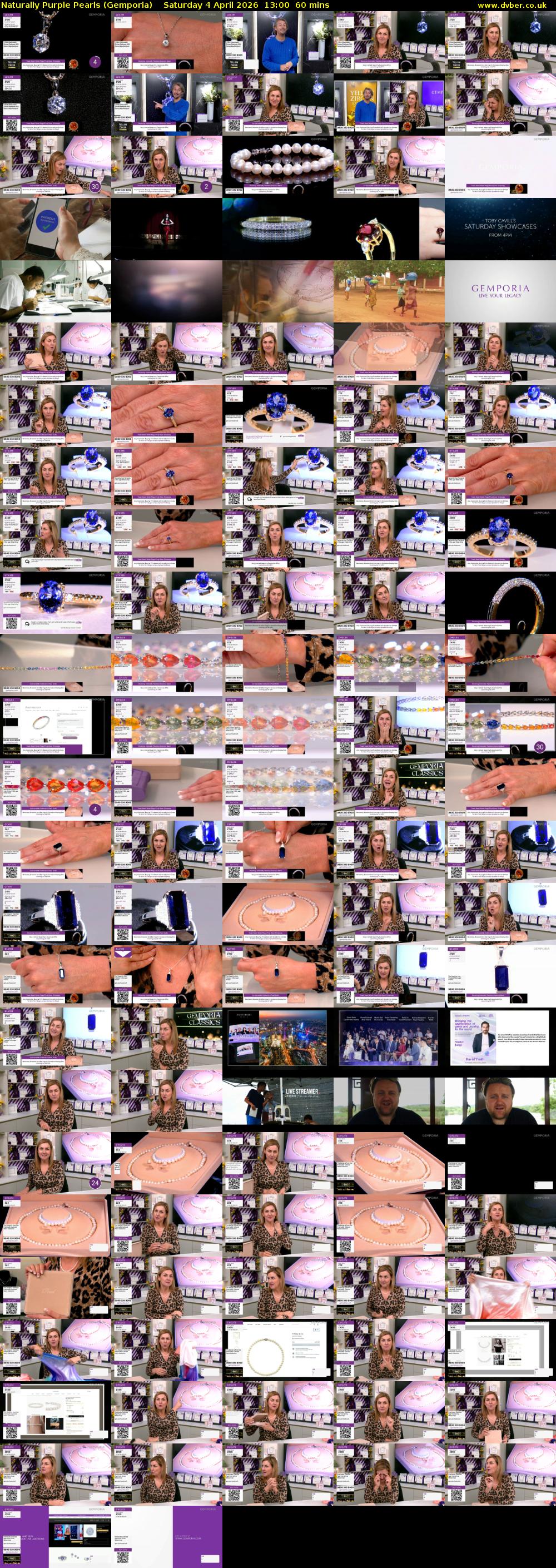 Naturally Purple Pearls (Gemporia) Saturday 4 April 2026 13:00 - 14:00