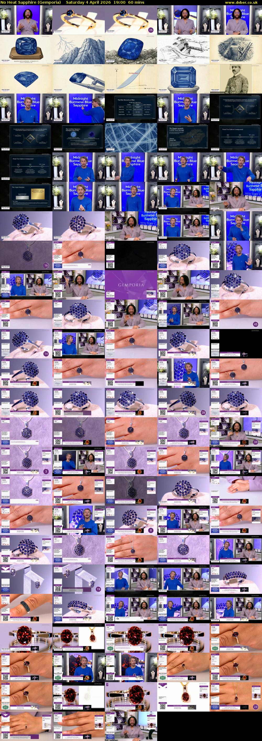No Heat Sapphire (Gemporia) Saturday 4 April 2026 19:00 - 20:00