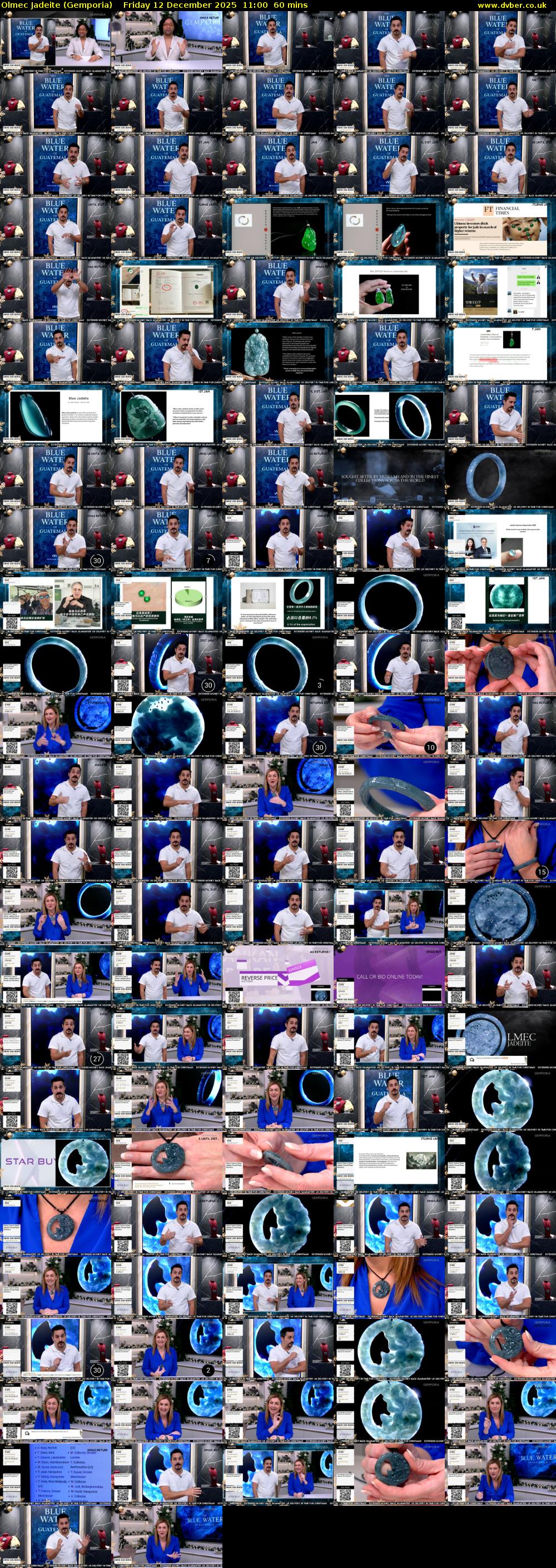 Olmec Jadeite (Gemporia) Friday 12 December 2025 11:00 - 12:00