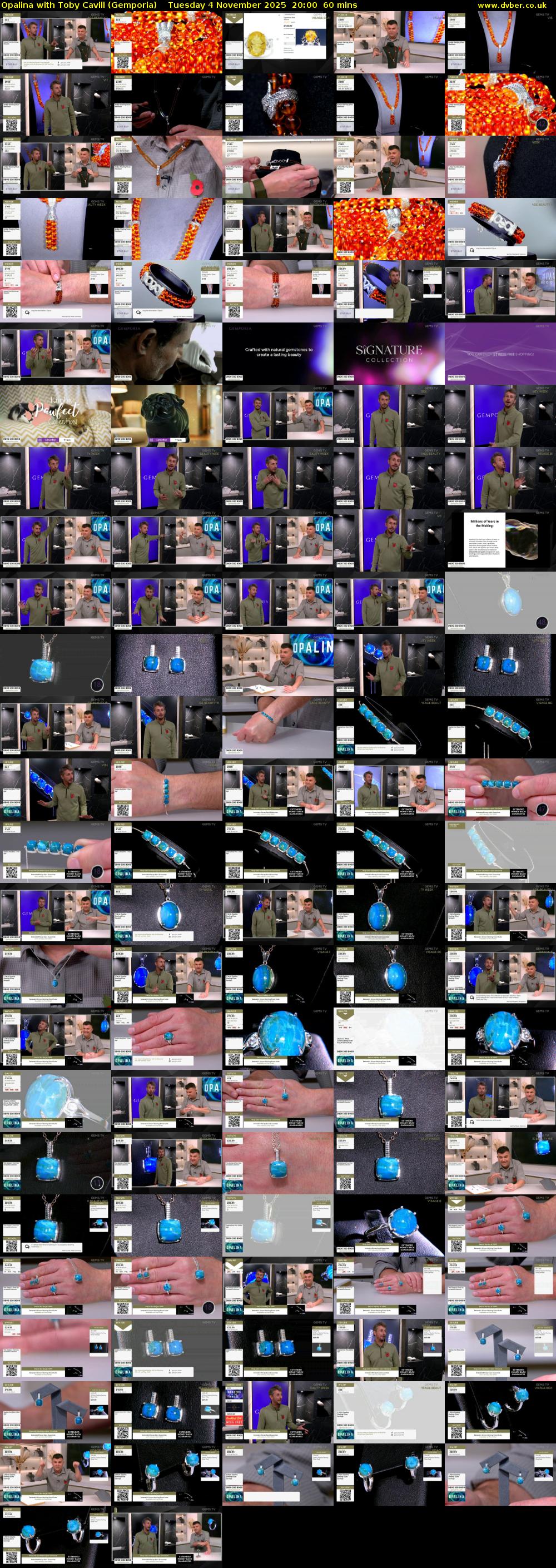 Opalina with Toby Cavill (Gemporia) Tuesday 4 November 2025 20:00 - 21:00