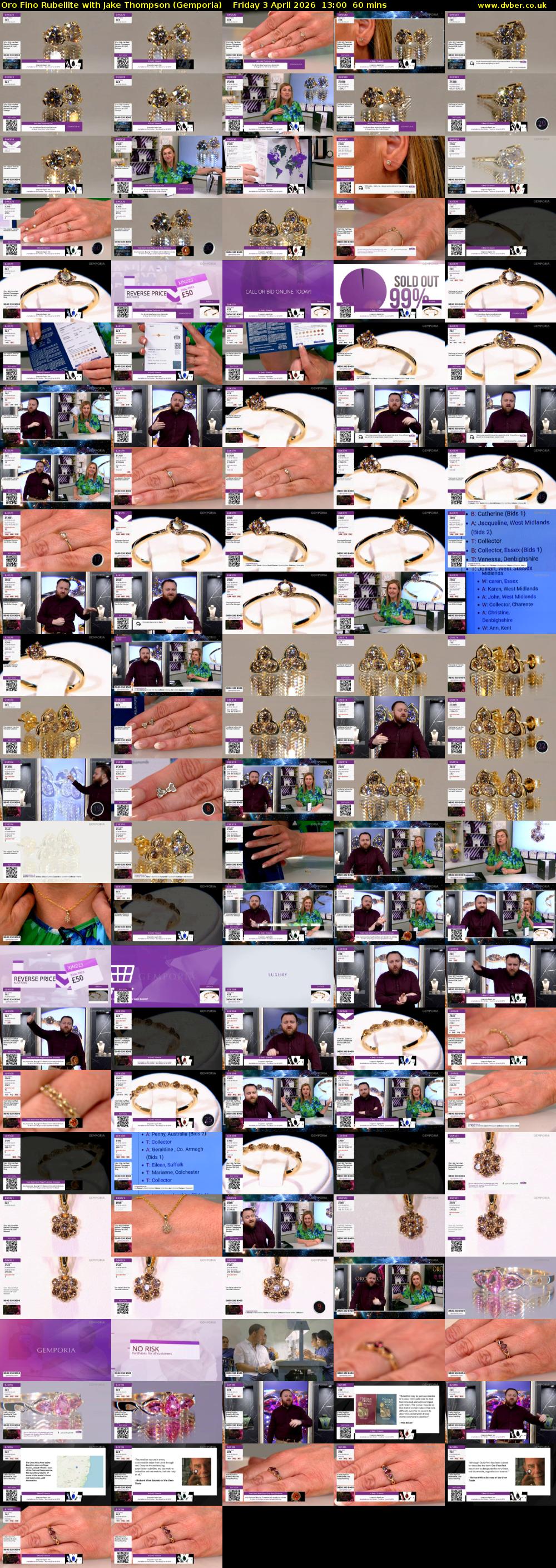 Oro Fino Rubellite with Jake Thompson (Gemporia) Friday 3 April 2026 13:00 - 14:00