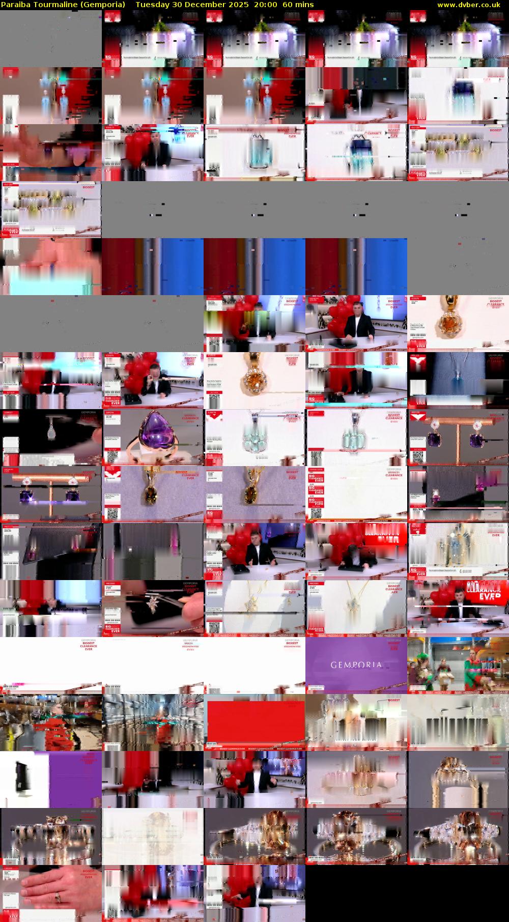 Paraiba Tourmaline (Gemporia) Tuesday 30 December 2025 20:00 - 21:00