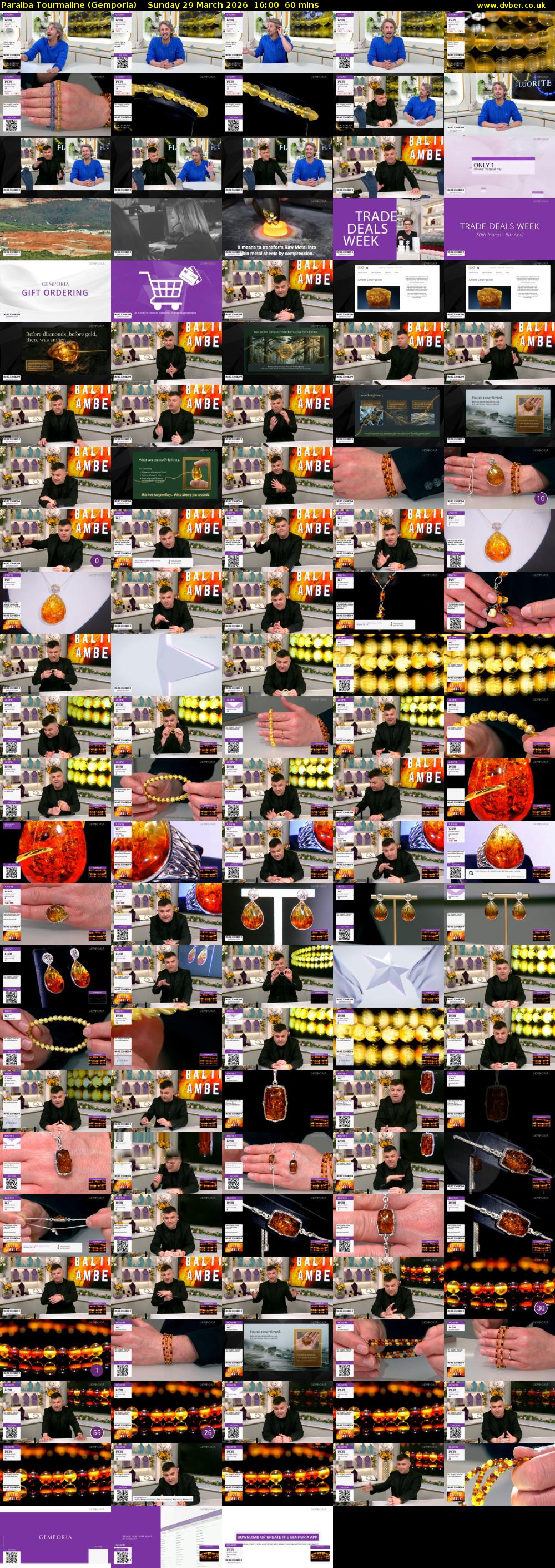 Paraiba Tourmaline (Gemporia) Sunday 29 March 2026 16:00 - 17:00