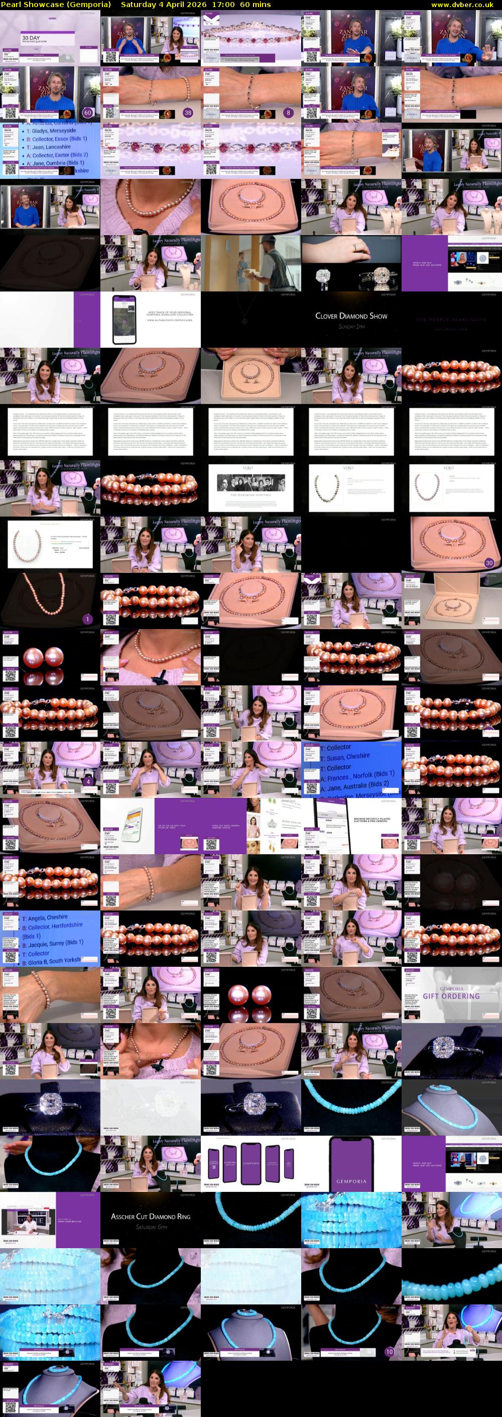 Pearl Showcase (Gemporia) Saturday 4 April 2026 17:00 - 18:00