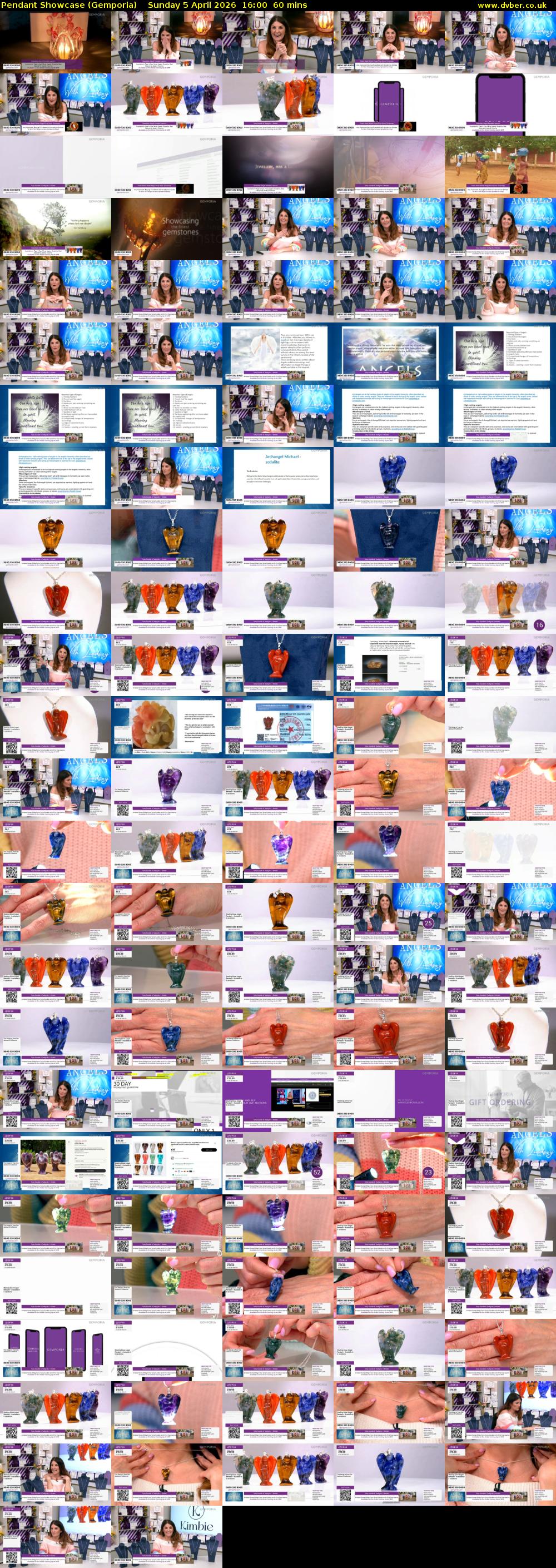 Pendant Showcase (Gemporia) Sunday 5 April 2026 16:00 - 17:00