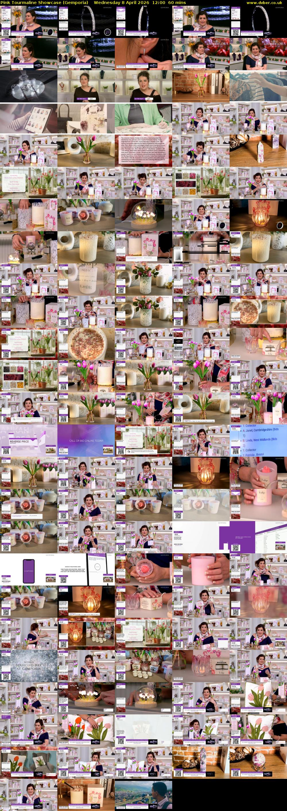 Pink Tourmaline Showcase (Gemporia) Wednesday 8 April 2026 12:00 - 13:00