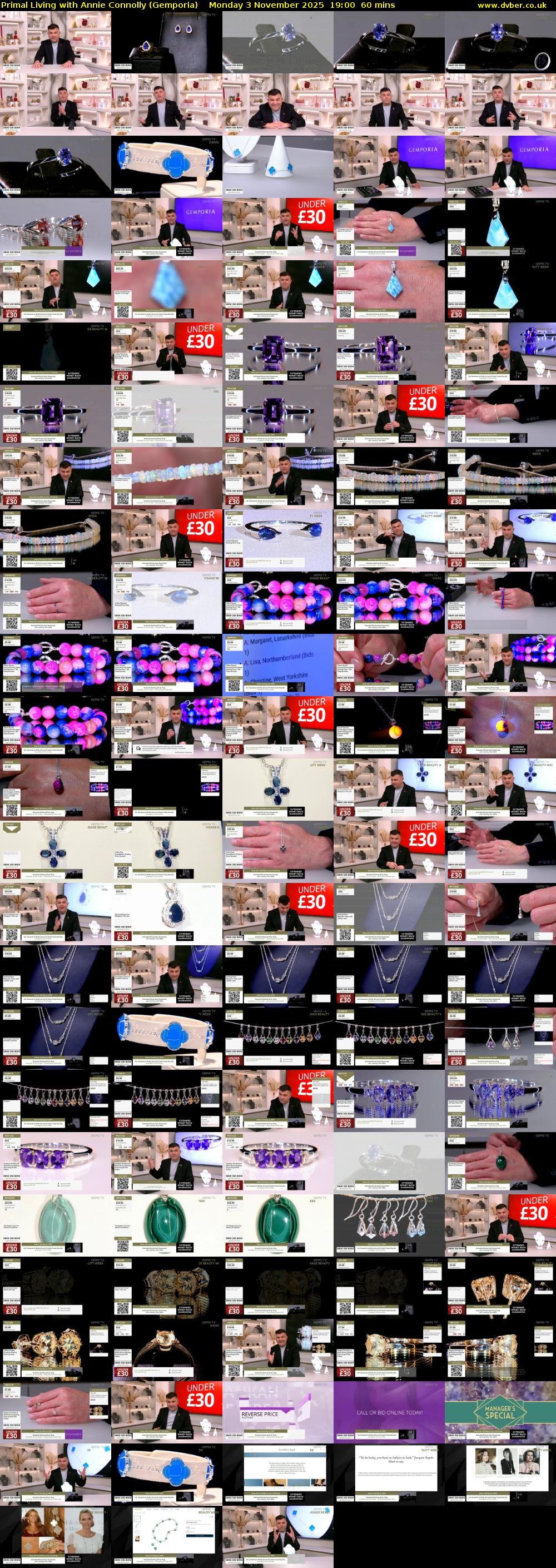 Primal Living with Annie Connolly (Gemporia) Monday 3 November 2025 19:00 - 20:00