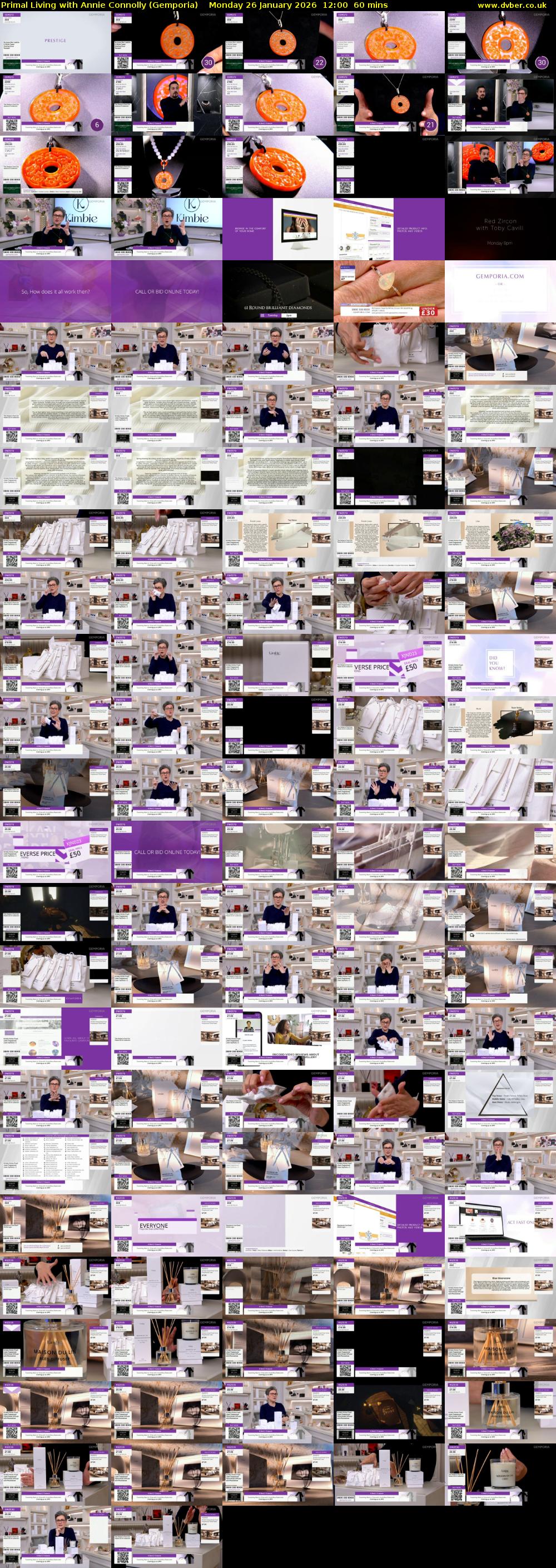 Primal Living with Annie Connolly (Gemporia) Monday 26 January 2026 12:00 - 13:00