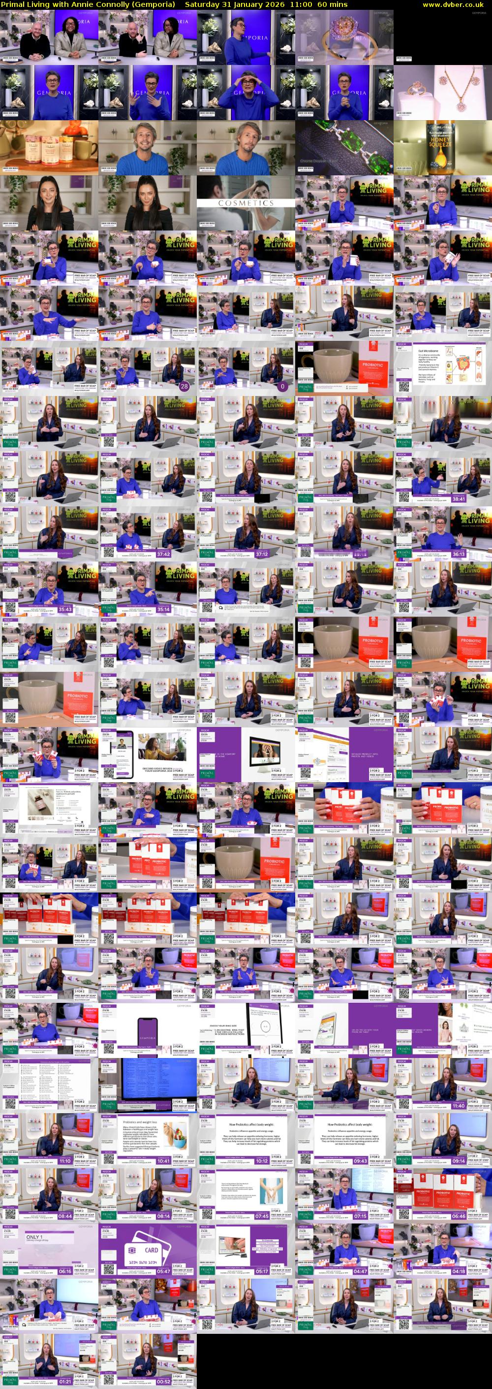 Primal Living with Annie Connolly (Gemporia) Saturday 31 January 2026 11:00 - 12:00