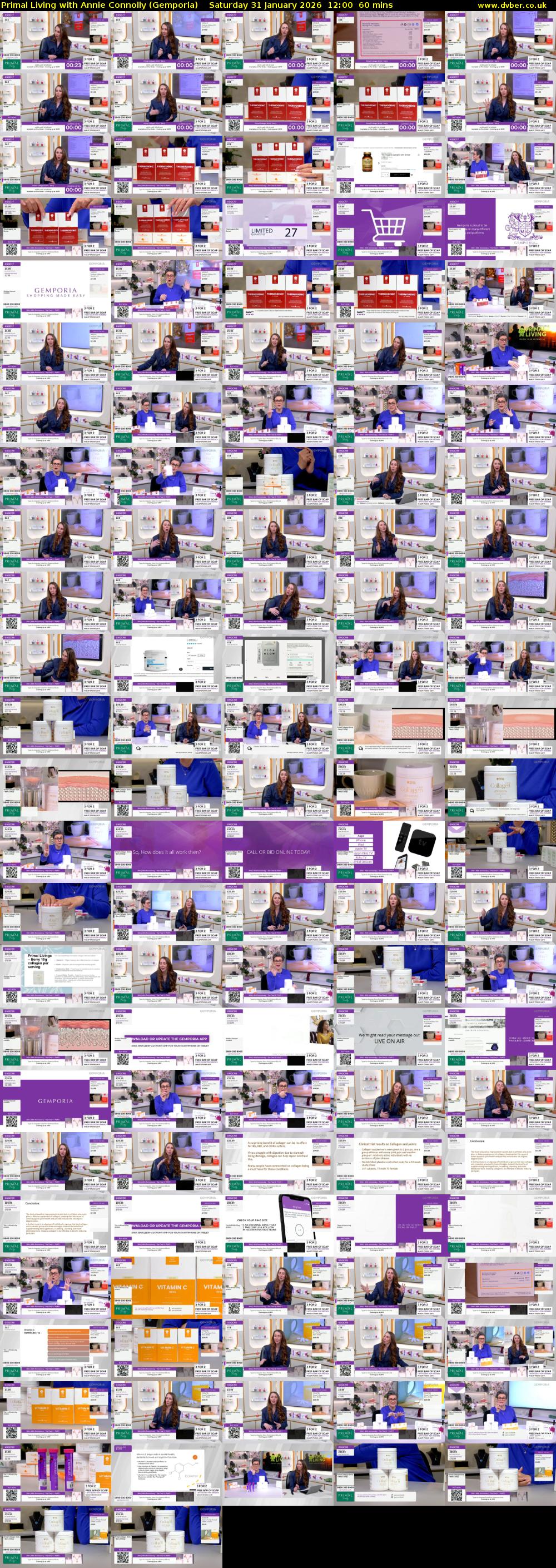 Primal Living with Annie Connolly (Gemporia) Saturday 31 January 2026 12:00 - 13:00