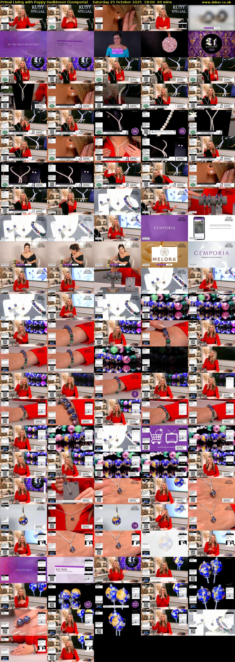 Primal Living with Poppy Hadkinson (Gemporia) Saturday 25 October 2025 18:00 - 19:00