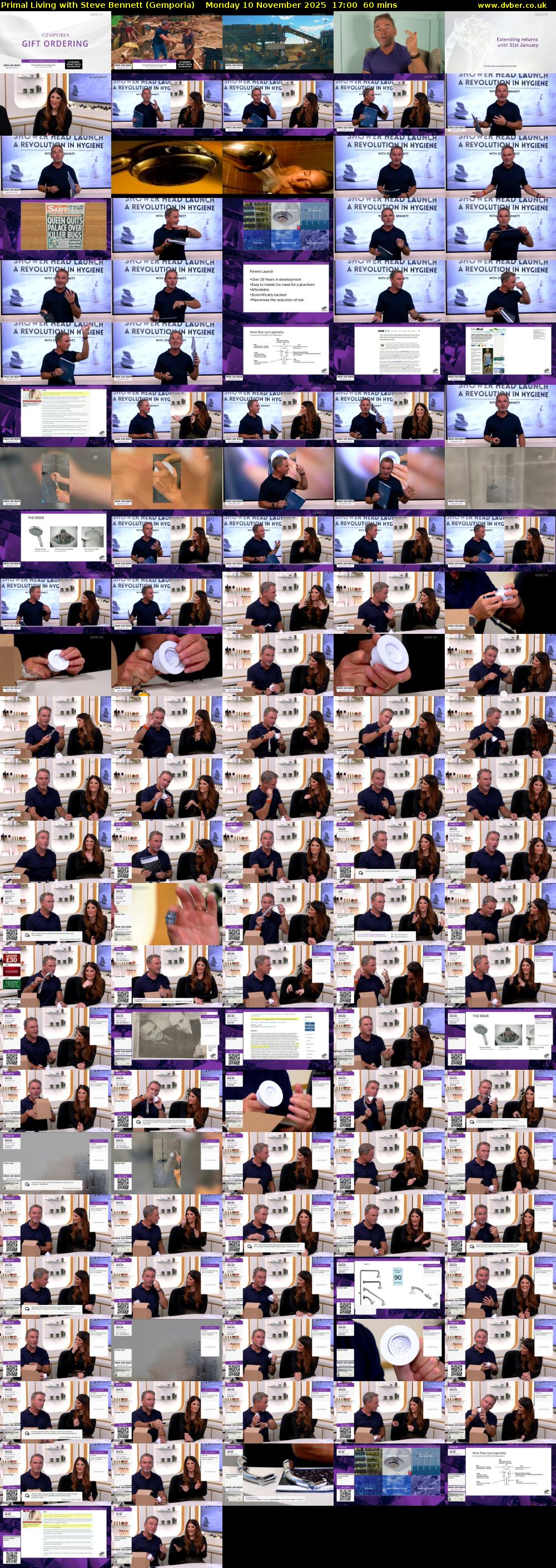 Primal Living with Steve Bennett (Gemporia) Monday 10 November 2025 17:00 - 18:00