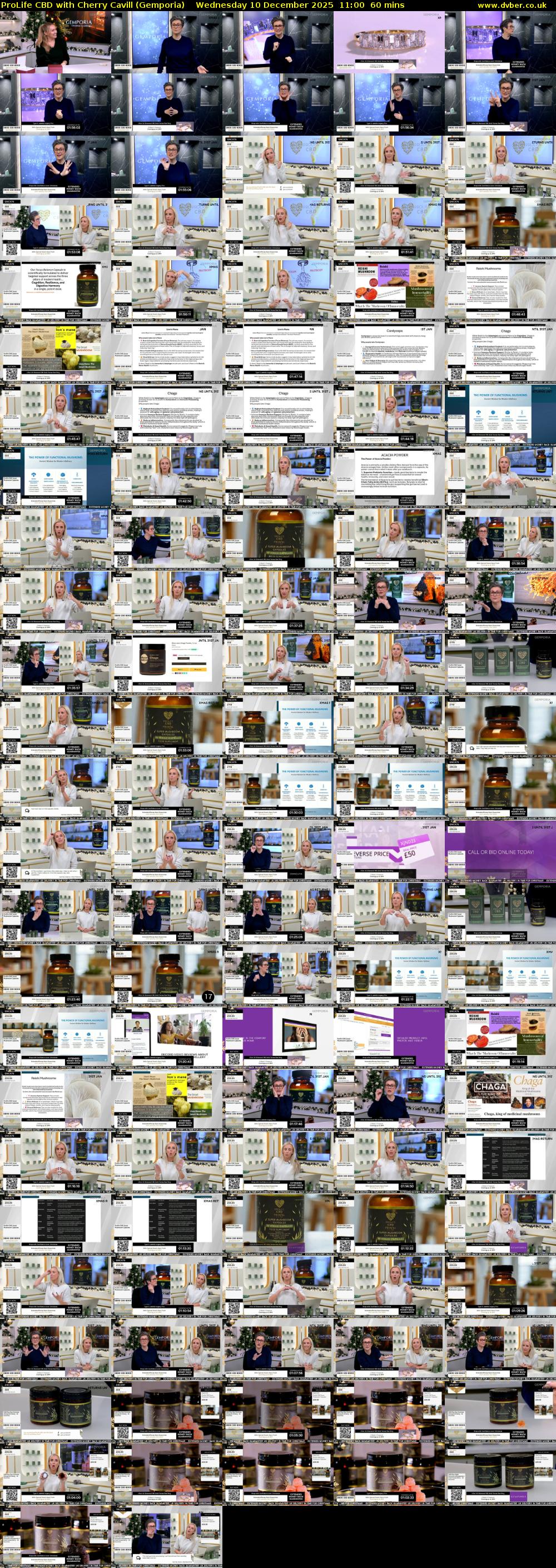 ProLife CBD with Cherry Cavill (Gemporia) Wednesday 10 December 2025 11:00 - 12:00