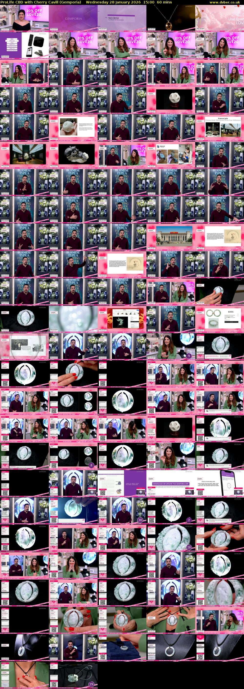 ProLife CBD with Cherry Cavill (Gemporia) Wednesday 28 January 2026 15:00 - 16:00