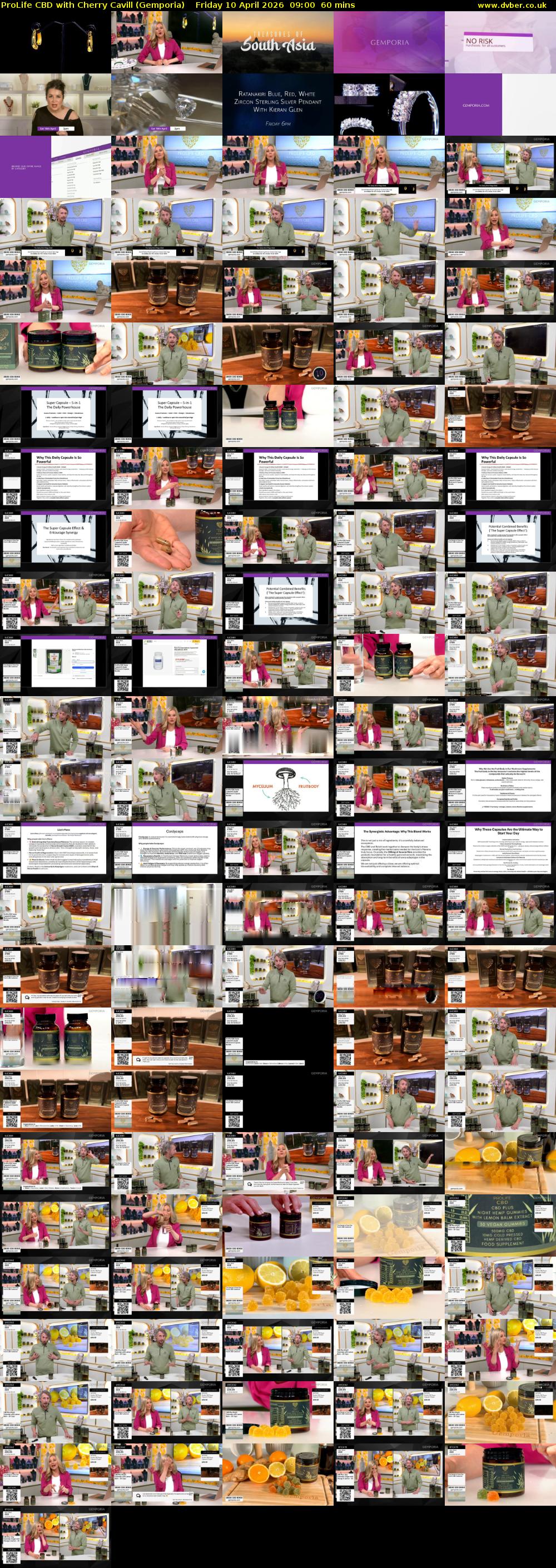 ProLife CBD with Cherry Cavill (Gemporia) Friday 10 April 2026 09:00 - 10:00