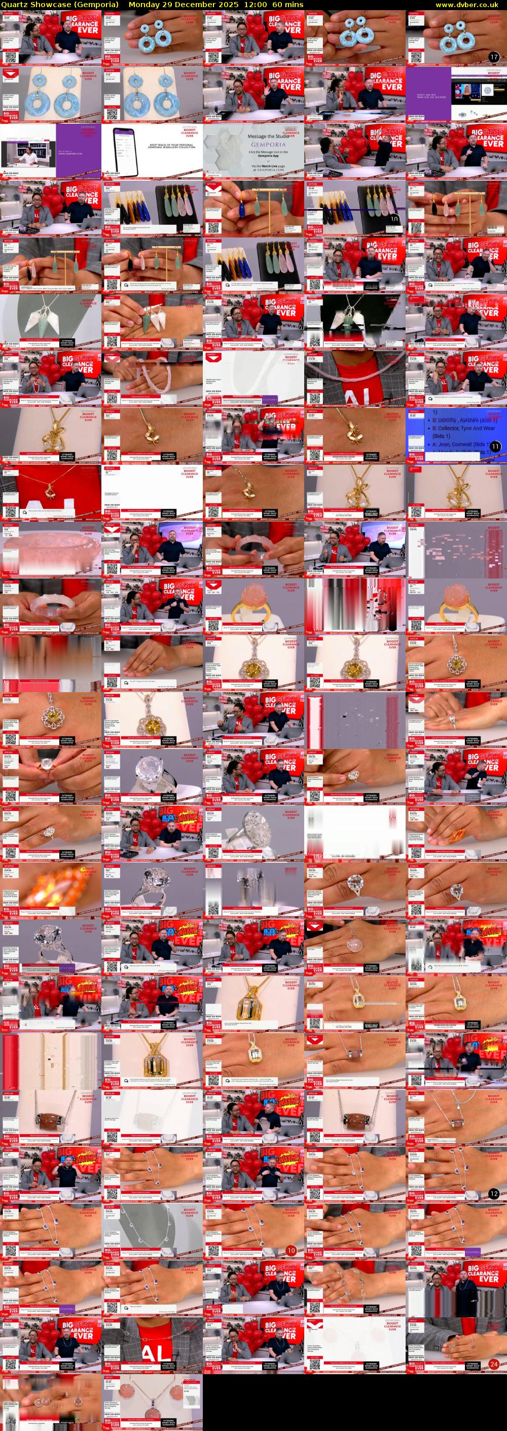 Quartz Showcase (Gemporia) Monday 29 December 2025 12:00 - 13:00