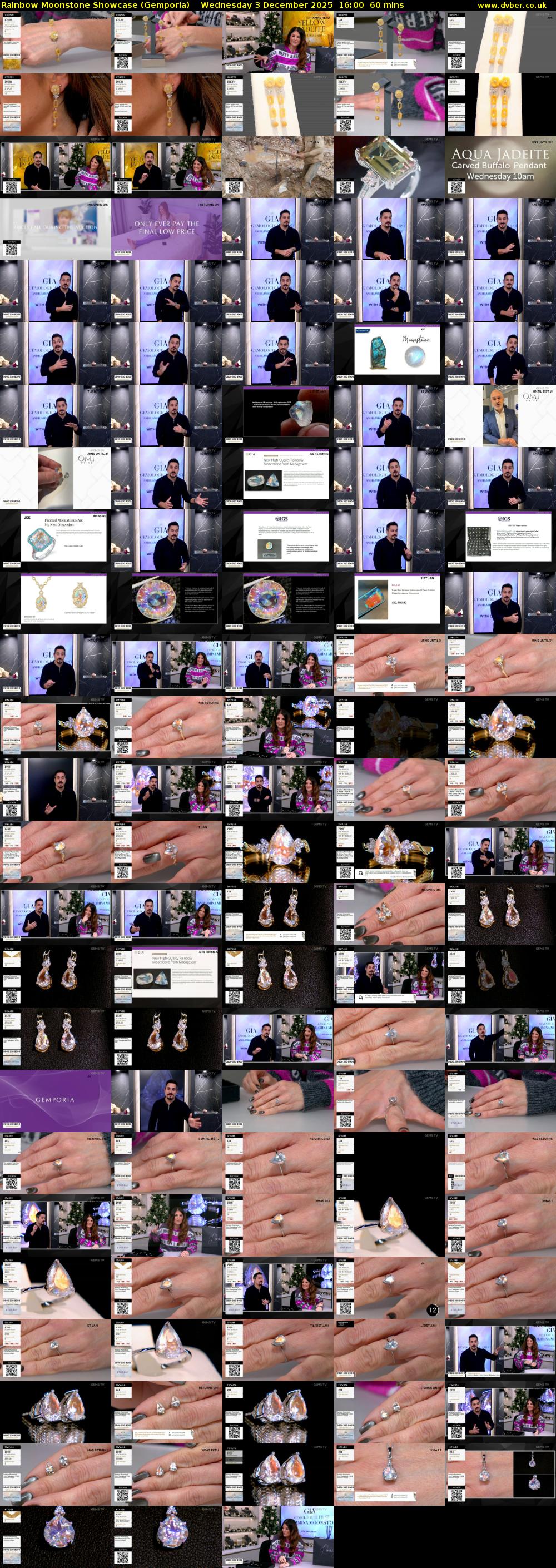 Rainbow Moonstone Showcase (Gemporia) Wednesday 3 December 2025 16:00 - 17:00