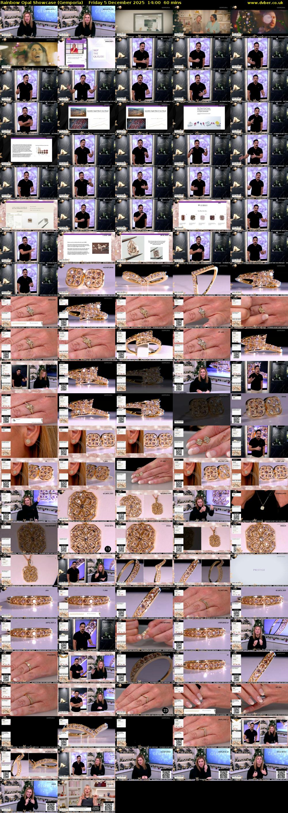 Rainbow Opal Showcase (Gemporia) Friday 5 December 2025 14:00 - 15:00