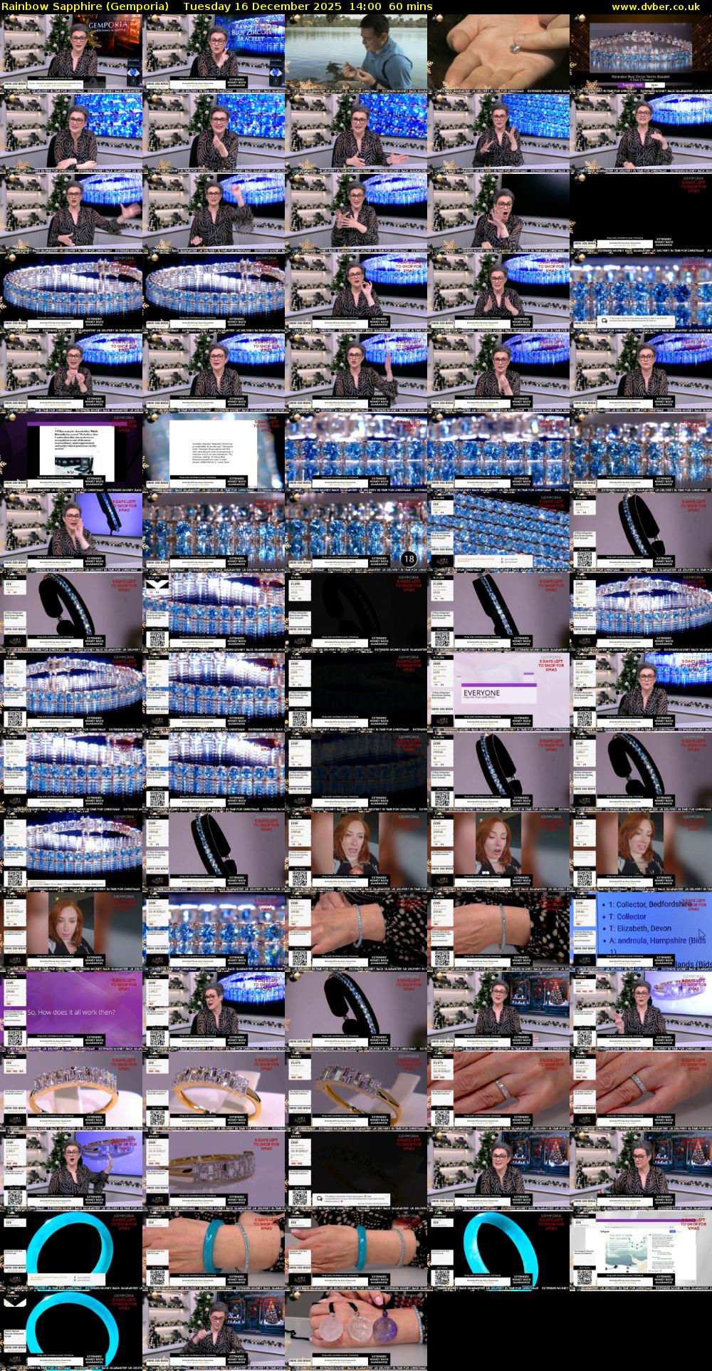 Rainbow Sapphire (Gemporia) Tuesday 16 December 2025 14:00 - 15:00
