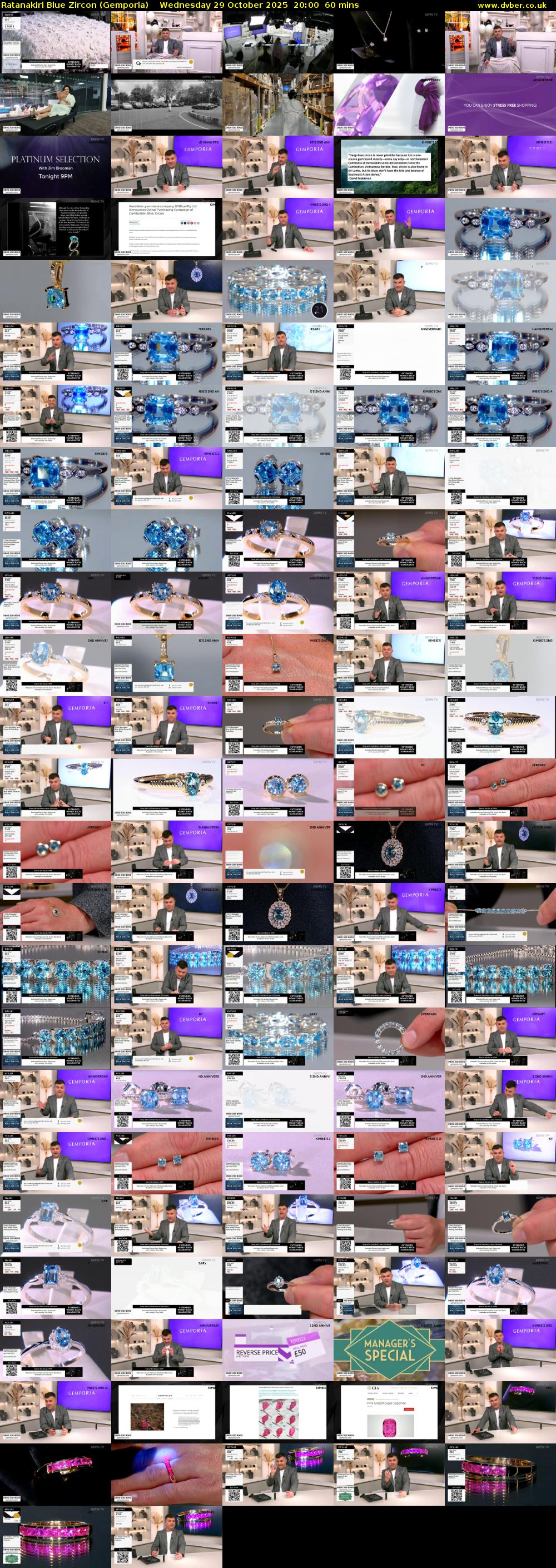 Ratanakiri Blue Zircon (Gemporia) Wednesday 29 October 2025 20:00 - 21:00