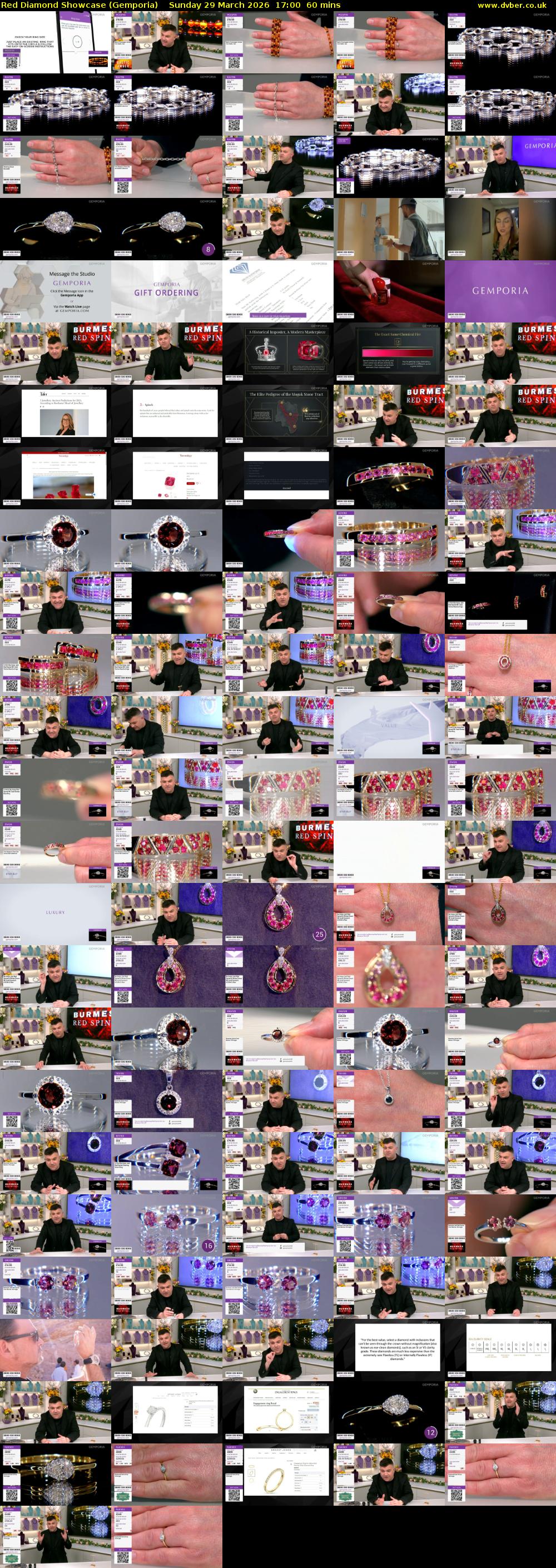 Red Diamond Showcase (Gemporia) Sunday 29 March 2026 17:00 - 18:00