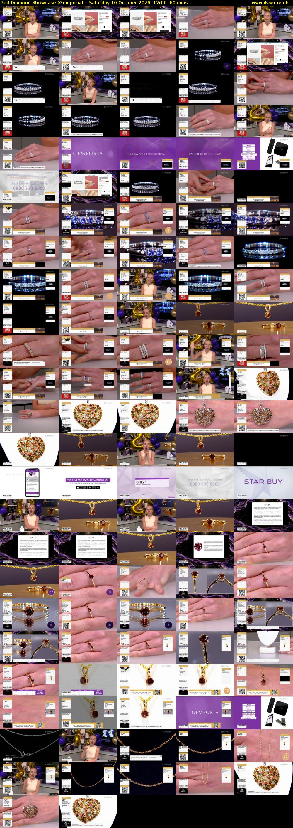 Red Diamond Showcase (Gemporia) Saturday 10 October 2026 12:00 - 13:00