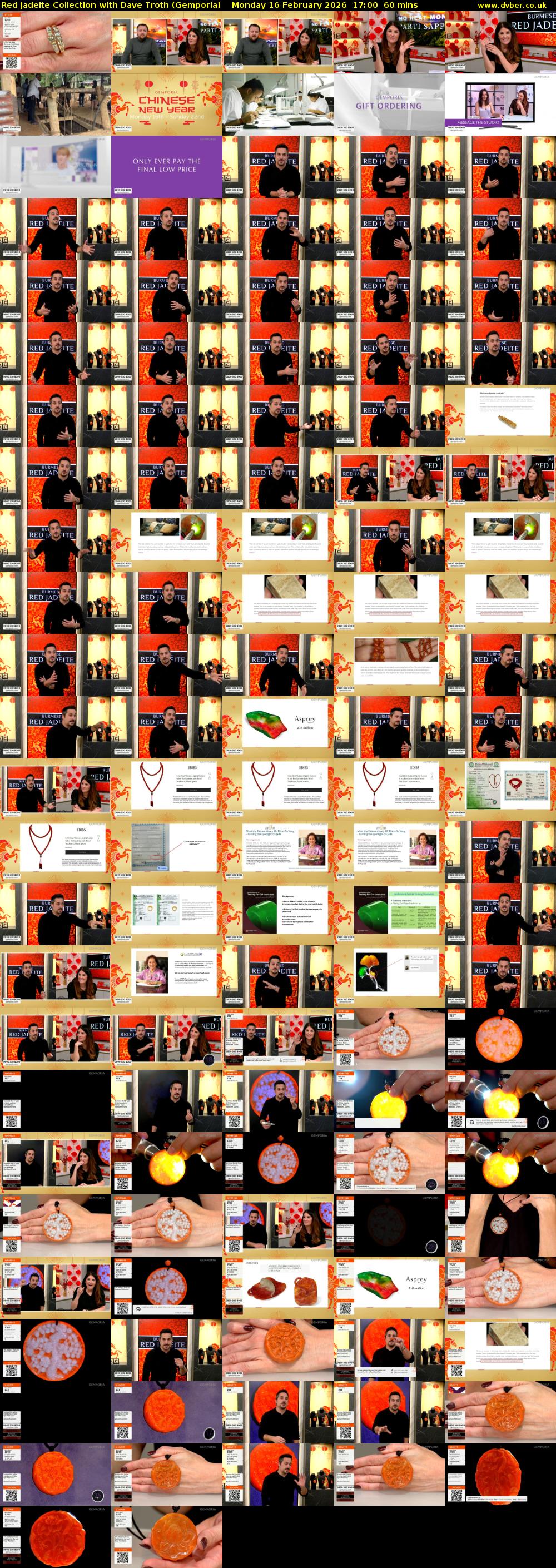 Red Jadeite Collection with Dave Troth (Gemporia) Monday 16 February 2026 17:00 - 18:00