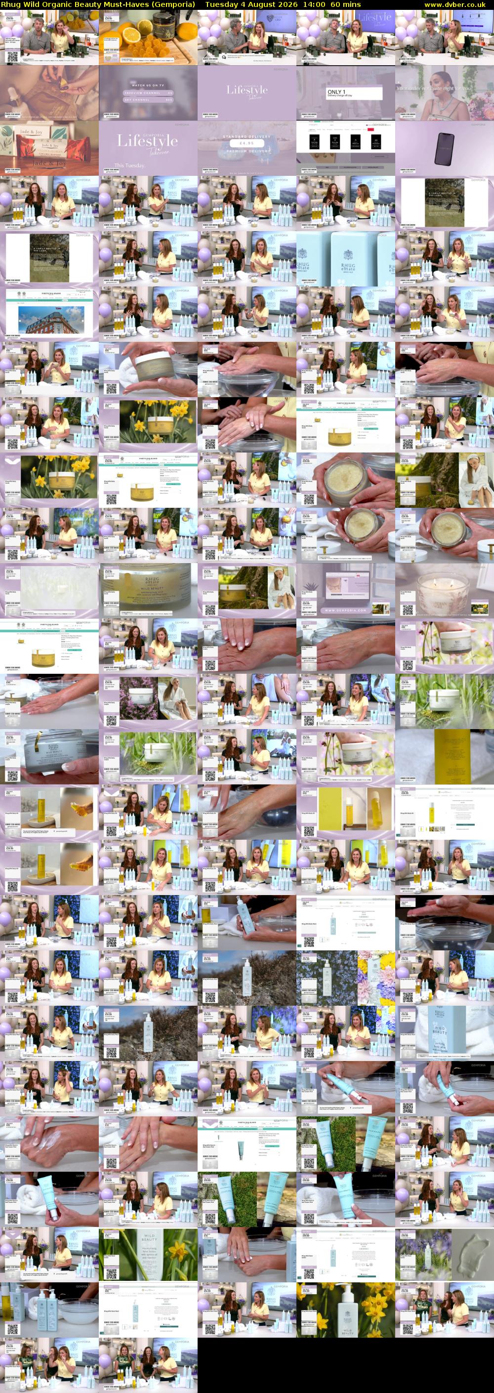 Rhug Wild Organic Beauty Must-Haves (Gemporia) Tuesday 4 August 2026 14:00 - 15:00