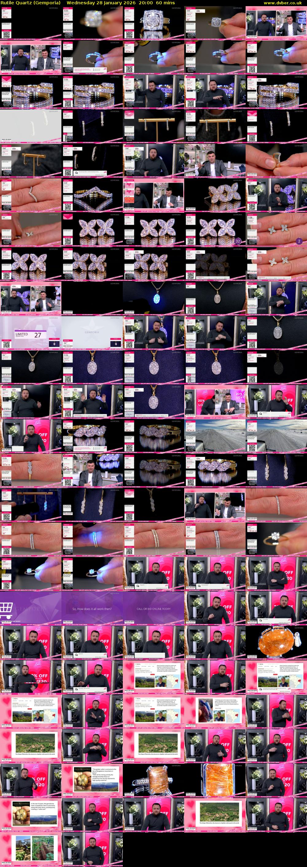 Rutile Quartz (Gemporia) Wednesday 28 January 2026 20:00 - 21:00