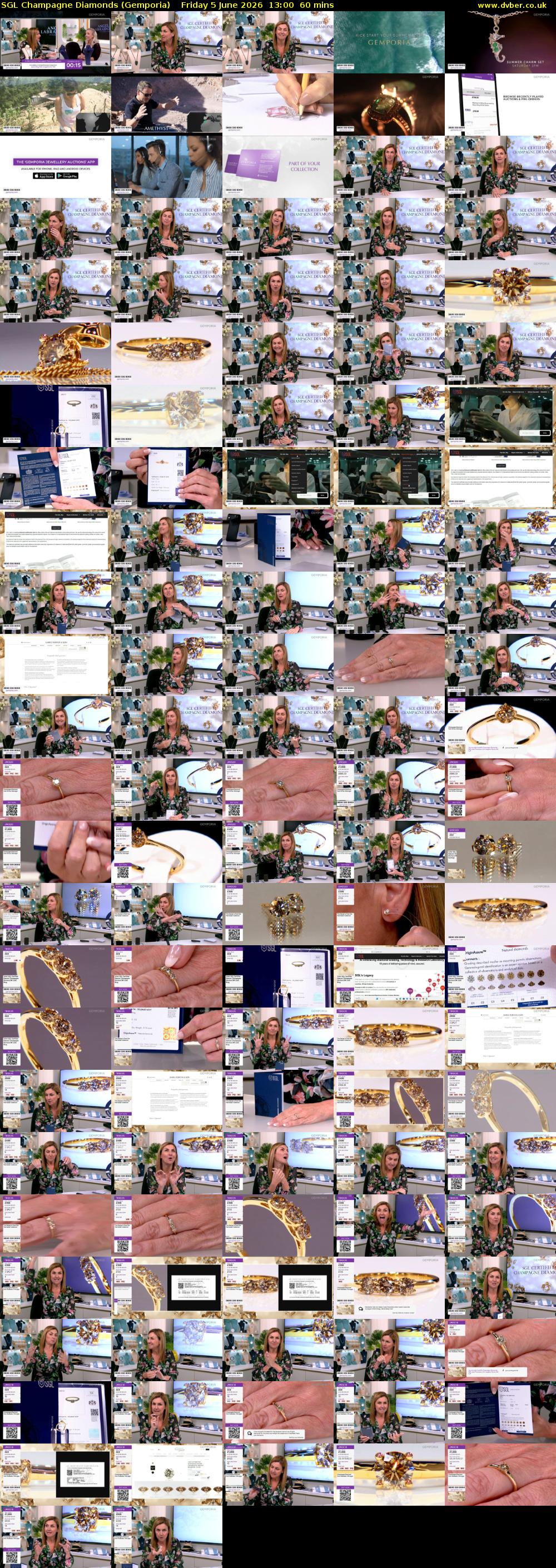 SGL Champagne Diamonds (Gemporia) Friday 5 June 2026 13:00 - 14:00